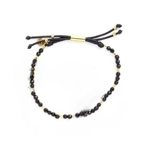 HP! ✨ Gorjana Power Gemstone Bracelet - Black Onyx Gold